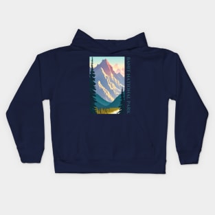 Banff national park Kids Hoodie